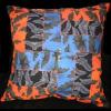 Large Flying Bats Patchwork Pillow