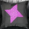 Purple Friendship Star Pillow